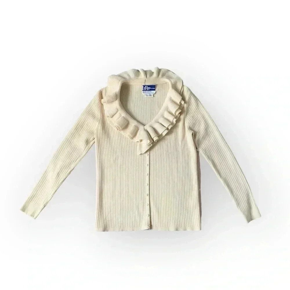 vintage LeRoy knitwear v neck sweater